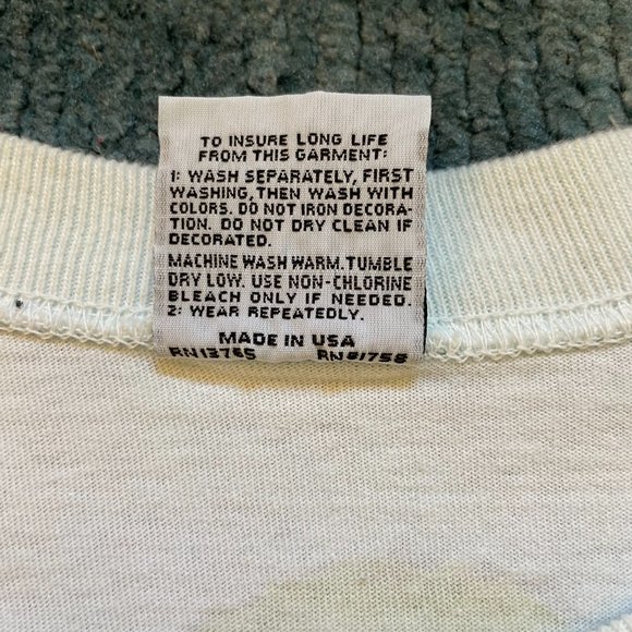 Vintage Allman Brothers Band 90s Liquid Blue Single Stitch Tie Dye Shirt XL - Picture 11 of 13